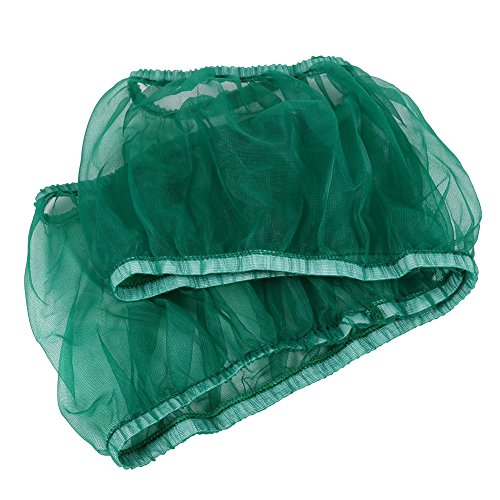 Jectse Große Vogelkäfigabdeckung, Weiches, Atmungsaktives Nylon, Belüftet, Elastisches Design, 4 Farben, Verhindert Samenstreuung, Waschbar (Green) von Jectse