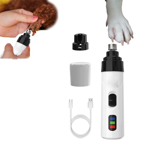 Jeeeun Silent Groom Pro Nail Grinder, Heusom Silent Groom Pro Nail Grinder, Heusom Silent Pro Nail Grinder, Silent Pro Nail Grinder for Dogs and Cats (1*Standard) von Jeeeun