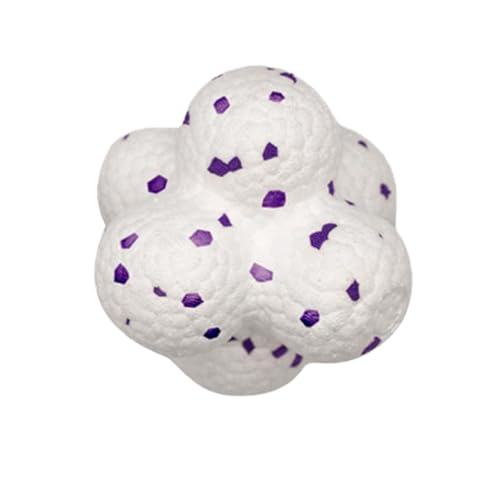 Jeeeun The Mellow Dog Calming Ball, Mellow Dog Calming Ball, Calming Balls for Dogs, Interactive Dog Ball, Fun Toys and Chew Toy for Any Size Dog (White-B) von Jeeeun