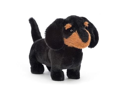 Freddie Sausage Dog Small - L: 17 cm x l: 5 cm x h: 13 cm von Jellycat