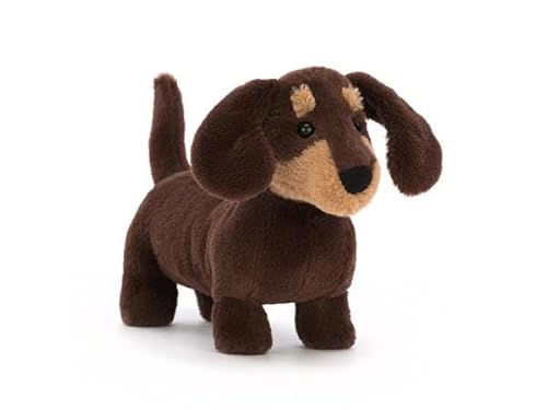 Jellycat Otto Sausage Dog Small - L: 17 cm x B: 5 cm x H: 13 cm von Jellycat