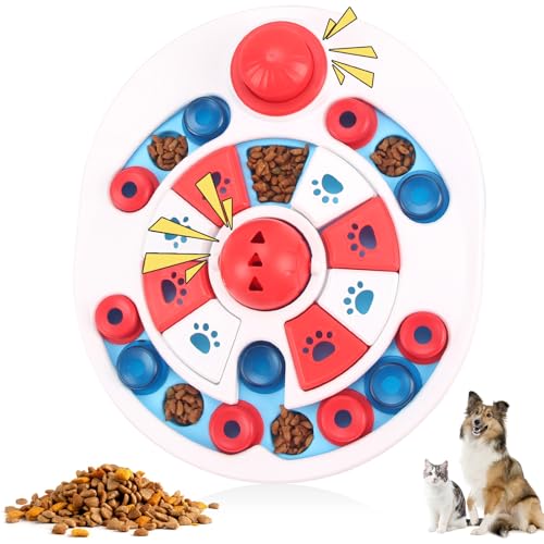 Jenilily Hundespielzeug Intelligen Intelligenzspielzeug für Hunde Katzen Spielzeug Dog Slow Feeder von Jenilily