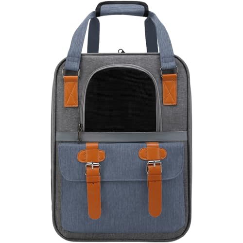 Katzen -Rucksackträger große Kapazität Katzenträger Tragbarer Rucksackkatzenträger mit atmungsaktivem Netz, Haken und Handle Outdoor -Katzen -Rackpack für kleine mittelgroße Katzen Welpen, Katzen -Ru von Jeorywoet