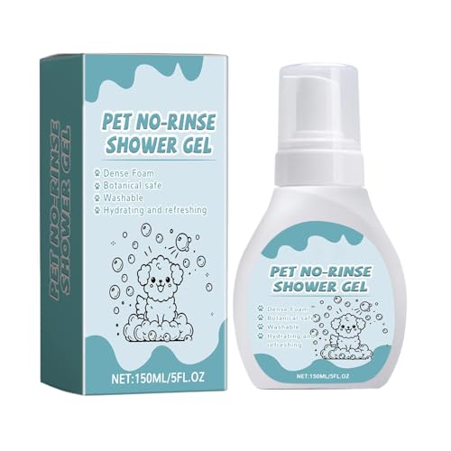 Dry Foaming Bath Spray | Cat Shampoo | Waterless Cat Bath Spray | No Rinse Pet Shampoo | Dog Dry Shampoo Spray | Easy to Use for Quickly Freshening Up Cats, Kittens, & Pets Without The Need for Water von Jeruytgh