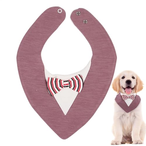 Jeruytgh Hunde-Kostüm, formelle -Hundekleidung - Weiches Hochzeits-Hunde-Bandana - Formales Hundeoutfit, lustige formelle Hundehochzeitskleidung für kleine, mittelgroße und große Hunderassen von Jeruytgh