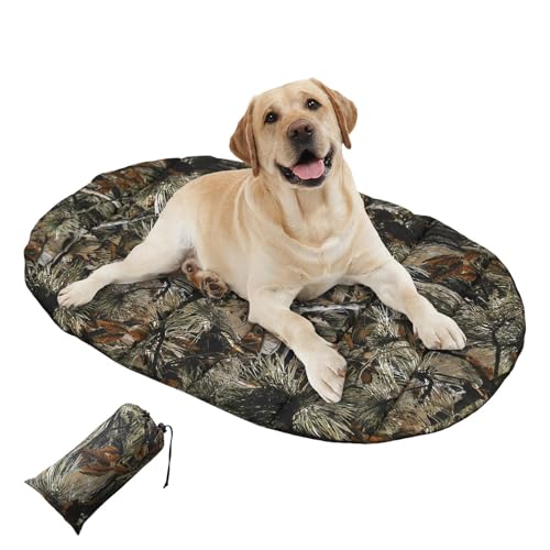 Jeruytgh Pet Sleeping Mat | Travel Pet Bed | Portable Pet Bed | Outdoor Dog Bed | Camping Pet Bed | Portable Outdoor Travel Pet Bed with Drawstring Storage Bag Suitable for Camping Rv Beach von Jeruytgh