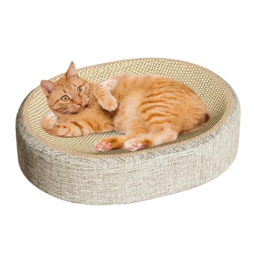 Katzenkratzerschützer-Möbelschleifklaue, Board Sisal Gewebt, Kratzkarton Katzenpolster, Stabile Und Sichere Basis, Katzenfreundliches Design, 31x41x10 cm, Für Möbel, Boden- Und Fensterbereiche Katzenkratzerschützer-Möbelschleifklaue, Board Sisal Gewebt, Kratzkarton Katzenpolster, Stabile Und Sichere Basis, Katzenfreundliches Design, 31x41x10 cm, Für Möbel, Boden- Und Fensterbereiche von Jeruytgh
