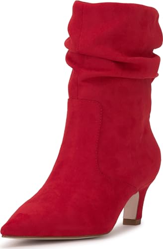 Jessica Simpson Damen VYLUNA Stiefelette, Red Muse, Größe 36, Red Muse, 37 EU von Jessica Simpson