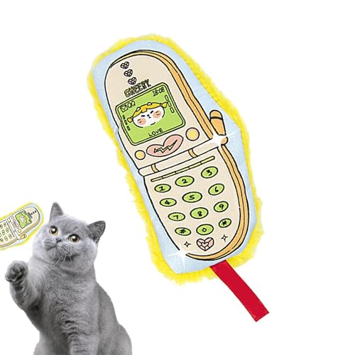 Jextou Cat Nip Toys Katze, Katzenspielzeug Katzenminze,Sicheres interaktives Katzenspielzeug Interaktives Katzenspielzeug | Niedliches Katzenspielzeug im Cartoon-Design, ansprechendes Katzenspielzeug von Jextou