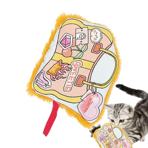 Jextou Cat Nip Toys Katze, Katzenspielzeug Katzenminze - Interaktives Katzenspielzeug mit Katzenminze - Fesselndes Spielzeug mit kreativem, niedlichem Cartoon-Design für Hauskatzen, hochwertige von Jextou