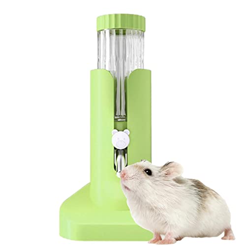 Jextou Hamster Wasserspender - Verstellbare Wasserspender für kleine Haustiere mit stabilem Boden | Haustiertiere Wassertrinkflaschen für Hasen, Igel von Jextou