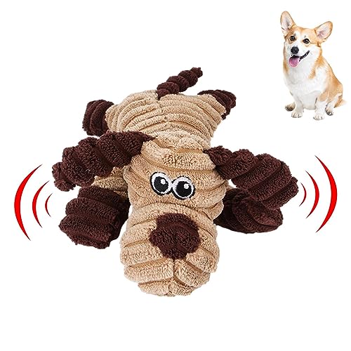 Jextou Quietschendes Haustierspielzeug, Kauspielzeug für Hunde | Pet Toys Quietschendes Plüschspielzeug mit Sound - Wiederverwendbares Cartoon-Quietschspielzeug für Hunde, Plüsch-Hundespielzeug für von Jextou