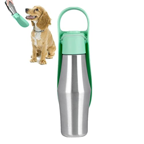 Jextou Reise-Hunde-Wasserflasche – tragbare Reise-Hunde-Wasserflasche | Praktische und tragbare Hunde-Wasserflasche für Camping, Wandern und andere Outdoor-Aktivitäten von Jextou