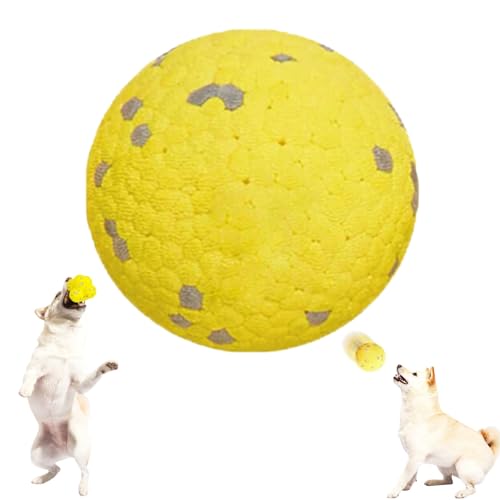 Jhbsou Mellow Dog Beruhigungsball, Beruhigungsbälle für Hunde, Mellow Großer Hundeball, Mellow Yellow Beruhigungsball, Mellow Dog Emotional Support Ball (Gelbes) von Jhbsou