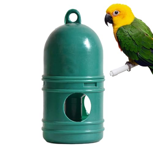 Tauben-Wassertränker, automatischer Wasserspenderbehälter für Tauben – oberer Griff, breite Öffnung, Haustierzubehör für Sittiche, Papageien, Wachteln, Huhn von Jiangbao