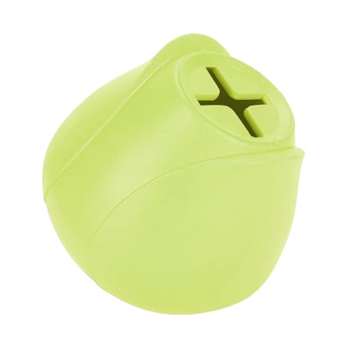 Jiawu Leaky Dog Food Ball, Interessanter Kauball für Haustiere, Interaktiv, Elastisch, Langeweile-Reduzierung, Zähneknirschen, für Outdoor und Camping (Green) von Jiawu