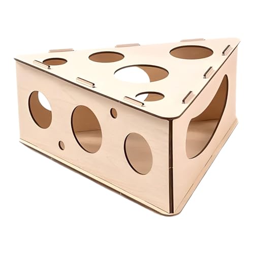 Jiimhte Interaktives Katzenspielzeug, Katzenpuzzlespielzeug | Interaktives Katzenspielzeug, Ball, bewegliches Katzenspielzeug | Katzenspielzeug aus Holz für Katzen, lustiger Katzenkratzball zum von Jiimhte