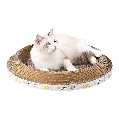 Kratzpappe Für Katze Wellpappe, Doppelseitige Kratzpappe Für Katzen Kratzbaum Für Katzen Katzenkratzbrett Aus Pappe Katzen Kratzspielzeug Und Kratzschutz Für Möbel Kratzbrett Katze Zur Krallenpflege von Jiimhte