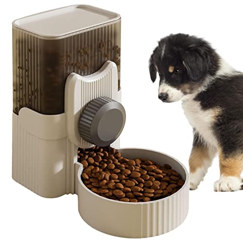 Futterspender für Katzen, Hang Cage Dog Cat Bowl Pet Food Water Bowl - 34 oz Gravity Auto Feeder Waterer, Water Food Bowl Hundefutterstation für Hundekäfig Haustier für Hund Katze Jildouf von Jildouf