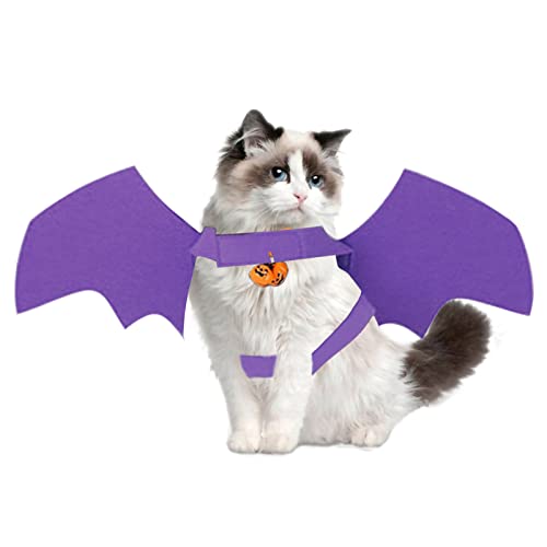 Hund Fledermaus Kostüm | Katze Halloween Fledermaus Hund Fledermaus Kostüm Welpe Kleidung - Cat Dress Up Kleidung für Halloween und Weihnachten Jildouf von Jildouf