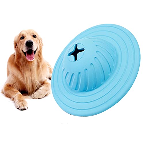 Jildouf Planet Interaktives Spielzeug - Leckspender Flying Balls | Hund UFO Flying Disk IQ Verbesserung Leckerli Ball Spielzeug mit rotierendem Planeten für Indoor und Outdoor Hunde und Katzen von Jildouf