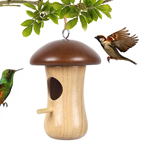 Vogelhäuschen | Hang Bird House Nistkasten für Kolibri im Freien | Wiederverwendbares Vogelhaus zum Aufhängen im Freien | Nistkasten Kolibri für Zaunkönig, Schwalben, Kolibris Jildouf von Jildouf