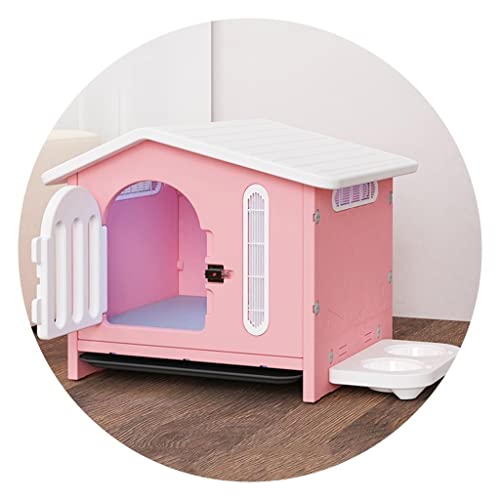 Hundehütte Für Den Innenbereich Warme Hundehütte Im Winter Hundekäfig Für Alle Jahreszeiten Katzenhütte Für Den Haushalt(Color:Pink) von JingYi Store