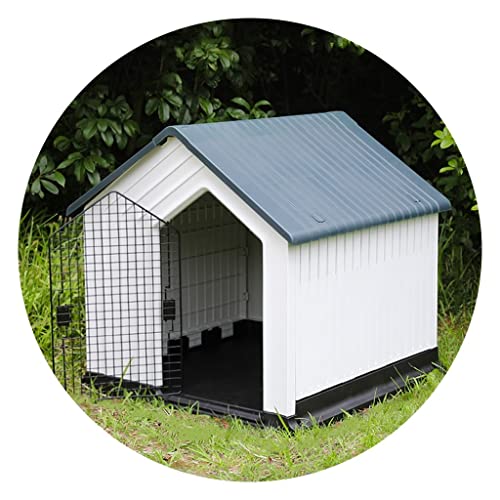 Universelle Hundehütte Sommer-Hundehütte Im Freien Mittlere Und Große Hundehütte Regen- Und Sonnenschutz(Color:Gray) von JingYi Store