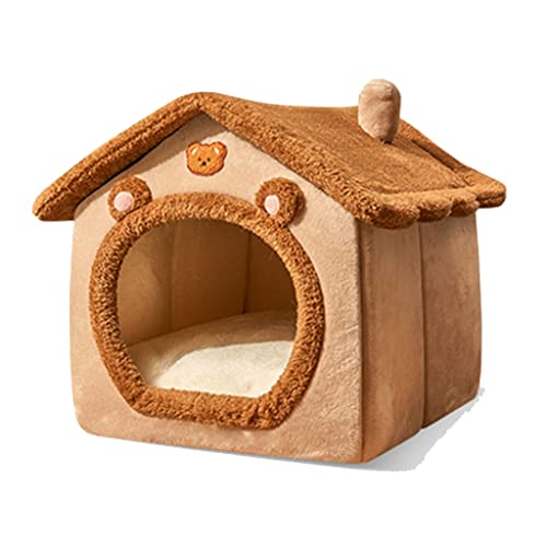 Universelles Katzennest Kleines Katzennest Haustierhaus Katzenbedarf Weich Und Bequem(Size:43 * 36 * 34cm) von JingYi Store