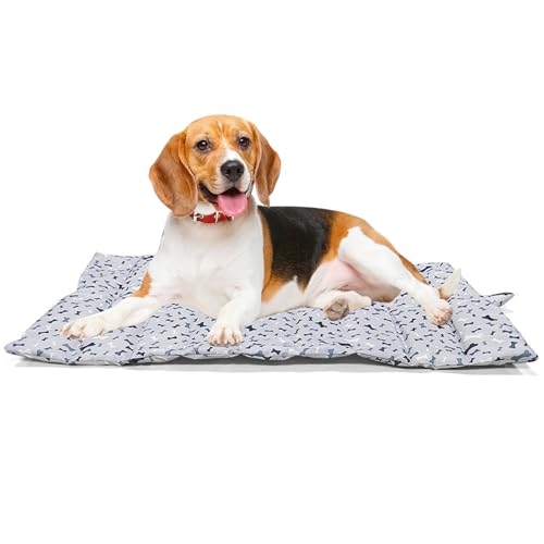 Jingyash Hundebett, wasserdicht, faltbare Kühlunterlage für Hunde, waschbare Welpenmatratze, Haustierzubehör mit Griff, für Terrasse, Innenbereich, heiße Tage, Camping, Auto, Hinterhof, Zuhause Jingyash Hundebett, wasserdicht, faltbare Kühlunterlage für Hunde, waschbare Welpenmatratze, Haustierzubehör mit Griff, für Terrasse, Innenbereich, heiße Tage, Camping, Auto, Hinterhof, Zuhause von Jingyash