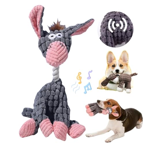 Jinjiar Petsboro Bitebuddy Hundespielzeug, Shirem Bitebuddy, widerstandsfähiges, quietschendes Hundespielzeug für schwere Kauer, quietschendes Hundespielzeug, Beißspielzeug, Hundespielzeug, von Jinjiar