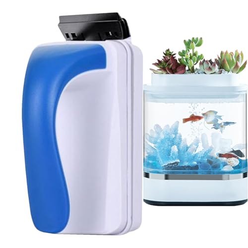 Aquarium Glasreiniger Magnet - Schwimmender Glasreiniger, Aquarium Magnet Reiniger | Tragbarer Float Scrubber Aquarium, Abnehmbarer Schwimmender Aquarium Magnet Glasreiniger Scrubber für Aquarien von Jinyilwn