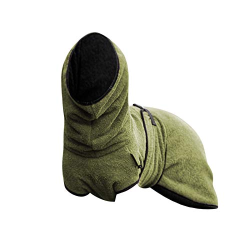 Hund Rollkragenpullover Winter niedliche Haustierkleidung für Hunde, Dicke, warme Kleidung Hunde Mantel Warme Jacke (Green, XXXXL) von Jipersuo