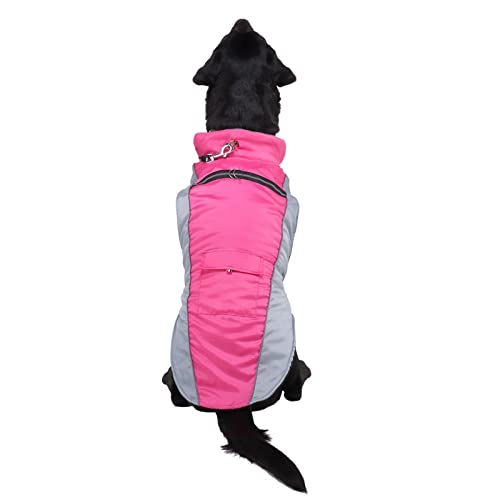 Hundekostüm Mantel Hundejacke Hund Verstellbare Kleidung Kleidung Klettverschluss Winter-Baumwollkleidung Große Jacken Reflektierende Haustier-Haustierkleidung Hund Halloween Kostüm Haustier (XXL) von Jipersuo