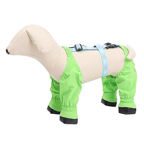 Hundeschuhe, Hundestiefel mit Hosenträgern, süße Hundeschuhe, atmungsaktive Winter-Hundestiefel mit verstellbarem Schnallenriemen, Stiefel mit Hosenträgern für Hunde zum Spazierengehen Hund (A, S) von Jipersuo