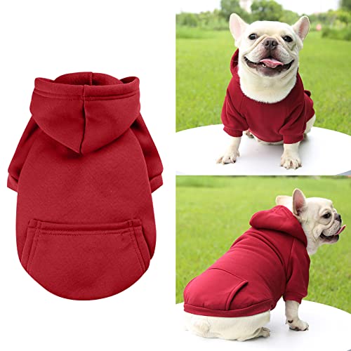 Jipersuo Hund Mantel Warme Jacke Winter Pullover Denim Tasche Zweibeinige Kleidung Sport Stil Haustier Kleidung Hund Katze Kleidung Heimtierbedarf Wintermantel Hund Wasserdicht (L) von Jipersuo