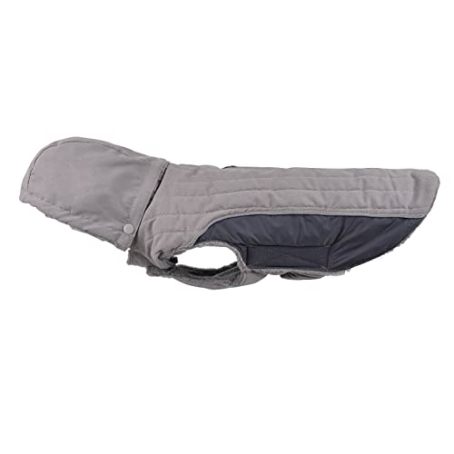 Jipersuo Rollkragen Pullover, winddichter Haustiermantel Winterwarmer Hundemantel für kleine, mittelgroße große Hunde Winter Haustier Hund Mantel (Grey, L) von Jipersuo