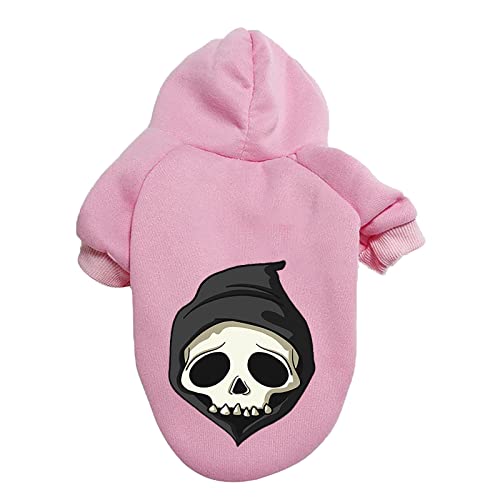 Jipersuo Warmer Hundemantel Halloween-Hundepullover Haustier-Kostüm-Kostüm-Haustier-Pullover Hunde Winter Warm Mantel (M) von Jipersuo