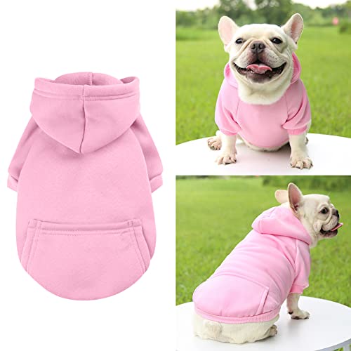 Jipersuo Winter Warmen Rollkragen Hunde Winter Pullover Denim Tasche Zweibeinige Kleidung Sport Stil Haustier Kleidung Hund Katze Kleidung Heimtierbedarf Hund Mantel Warme Jacke (L) von Jipersuo