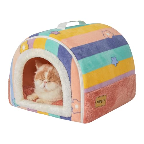 Jiupety Rainbow Hundehütte, S von Jiupety