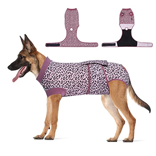 Jiupety Weich Hundebody Nach Op, Einteiler Hundebody Nach Op Hündin, Atmungsaktiv Anti-Wundlecken Op Body Hund Kastration Hündin, Body für Hund Nach Op, Hundebody Nach Kastration Rüde, Rosa XL Jiupety Weich Hundebody Nach Op, Einteiler Hundebody Nach Op Hündin, Atmungsaktiv Anti-Wundlecken Op Body Hund Kastration Hündin, Body für Hund Nach Op, Hundebody Nach Kastration Rüde, Rosa XL von Jiupety