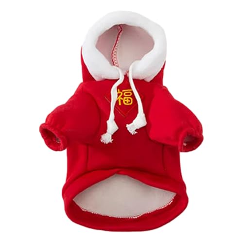 Jlkegfdf Hundepullover Sweatshirt – weiches Haustier-Sweatshirt – Welpenpullover mit Kapuze für kaltes Wetter, Haustierkleidung für kleine Hunde, Katzen, Jlkegfdf Hundepullover Sweatshirt – weiches Haustier-Sweatshirt – Welpenpullover mit Kapuze für kaltes Wetter, Haustierkleidung für kleine Hunde, Katzen, von Jlkegfdf