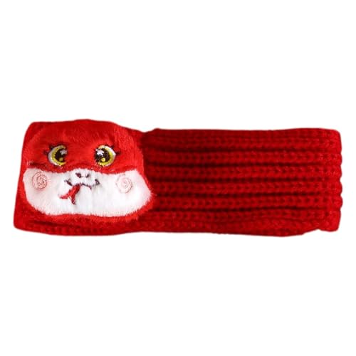 Jlkegfdf Strickschal für Katzen | Warmes Bandana für den Winterurlaub, Haustierzubehör, Hunde-Strickschal, warmes und niedliches Strickhalsband, Winter-Katzen-Halswärmer für Welpen und Kätzchen von Jlkegfdf