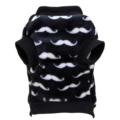 Jlkegfdf Welpenkleidung | schwarz-weißer Welpenpullover | Zweibeinige Fleecejacke Haustierkostüme, warme Hundekleidung für und Winter Jlkegfdf Welpenkleidung | schwarz-weißer Welpenpullover | Zweibeinige Fleecejacke Haustierkostüme, warme Hundekleidung für und Winter von Jlkegfdf
