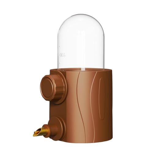 Automatischer Vogeltrinker, Vogelkäfig Waterer - 250 Ml Wasserfütterung Flasche - Haustierkäfiglieferungen Trinkwerkzeugbehälter, Vogeltrink -Accessoire Für Käfig von Jlobnyiun