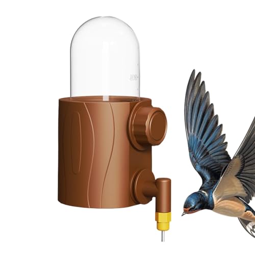 Automatischer Vogeltrinker, Vogelkäfig Waterer - 250 Ml Wasserfütterung Flasche - Haustierkäfiglieferungen Trinkwerkzeugbehälter, Vogeltrink -Accessoire Für Käfig von Jlobnyiun