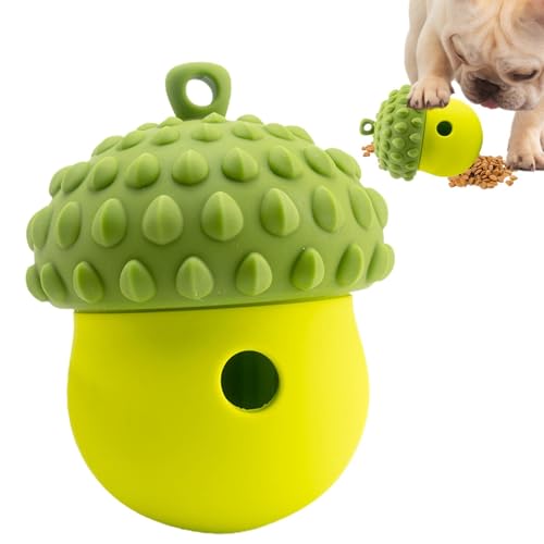 Futterball für Hunde, Futterspender für Hunde, Boredom Buster & Interactive Ball, Kauspielzeug und Reinigung von Backenzähnen von Jlobnyiun