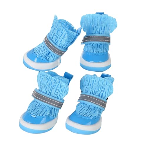 Hundeschuhe | Pfotenschutz Welpen Stiefelchen,4 Stück Pfotenschutz Für Outdoor Spaziergänge Wandern Hundeschuhe | Pfotenschutz Welpen Stiefelchen,4 Stück Pfotenschutz Für Outdoor Spaziergänge Wandern von Jlobnyiun