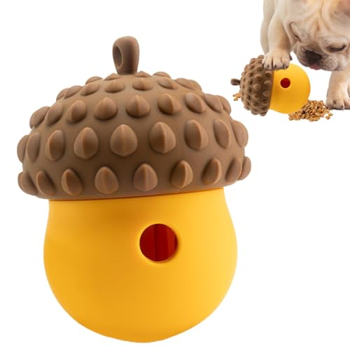 Hundespielzeug, Leckerli-Spender für Hunde, Futterball für Hunde, Snack-Spender für Hunde, Boredom Buster & Interactive Ball, Kauspielzeug und Reinigungsspielzeug von Jlobnyiun