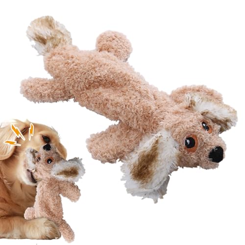 Jlobnyiun Pet Plush Sound Toy, Plush Squeaky Dog Chewing Toy with Sound Portable Soft Dog Tething Toys Plush Dog Chewing Toy for Small Dog Pet Cat Puppy von Jlobnyiun